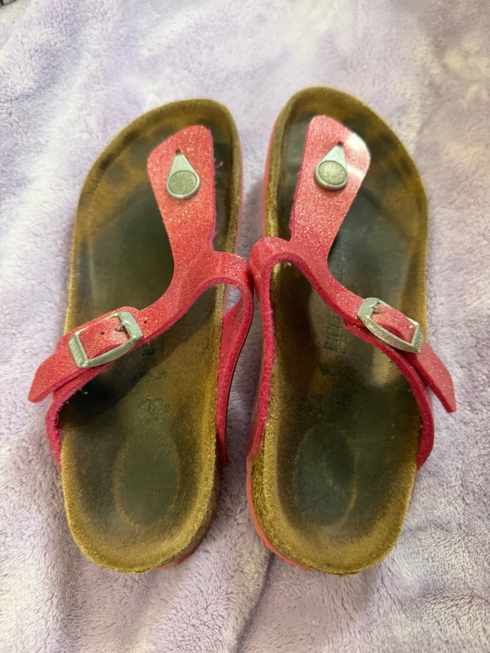 Girl’s  Birkenstocks Size 34/3
